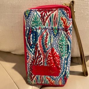NWT- Lilly Pulitzer Multicolor Let Minnow-  ID Wallet